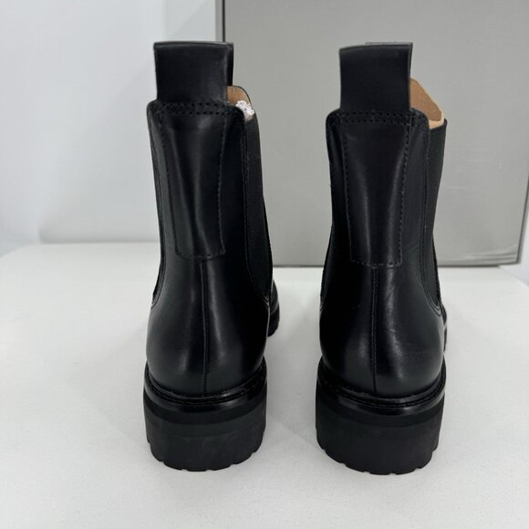 Everlane The Lug Chelsea Boot in Black size 8 Women's Leather Ankle Chunky Sole - Picture 11 of 16